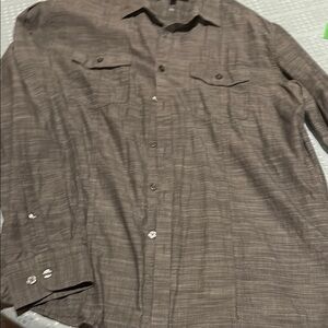 MARC ANTHONY size L button down shirt